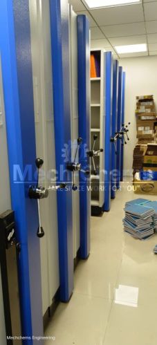 Grey Mechchems Mild Steel File Storage Compactor, For Office, Size : Customize