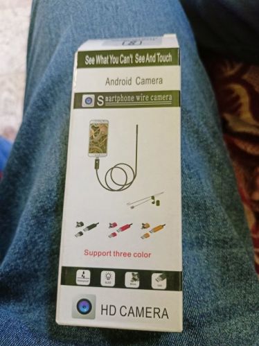 Black Electricity 150gm Endoscope Camera, Style : Portable