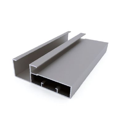 Sliver Helicon Aluminum 40b Shutter Profile, For Building Use, Length : 3000 Mm