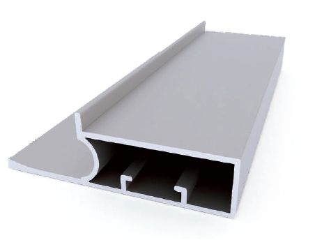 Sliver Helicon Aluminum 5B Shutter Profile, For Building Use, Length : 3000 Mm