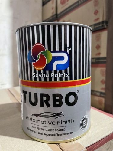 Turbo Automotive Finish Car Paint, Packaging Type : Tin