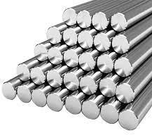 Grey Polished Metal Rods, For Industrial, Shape : Round