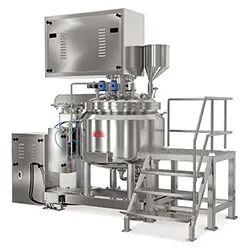 Silver 220V Polished Stainless Steel Contra Rotary Mixer, For Industrial Use