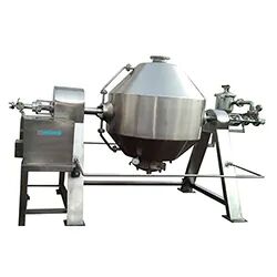 Silver Semi Automatic Electric Rotocone Vacuum Dryer