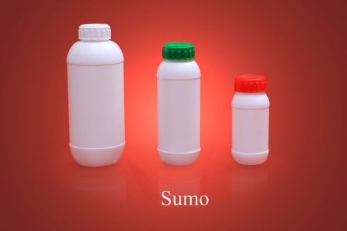 Sumo Shape HDPE Pesticide Bottle, Feature : Ergonomically, Fine Quality, Freshness Preservation, Light-weight