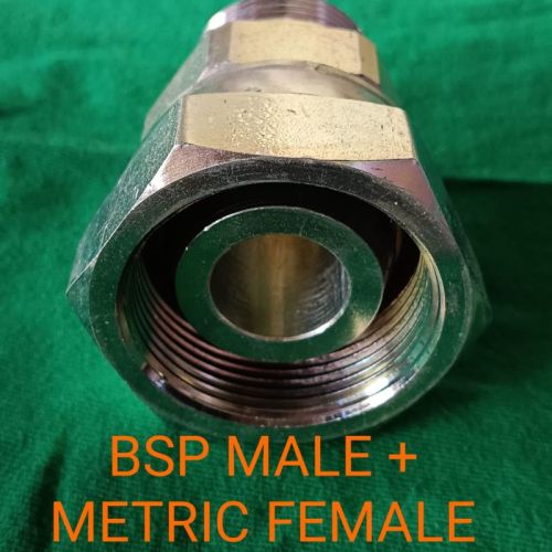 Silver Stainless Steel Male Connector, For Industry Use, Fittings Use