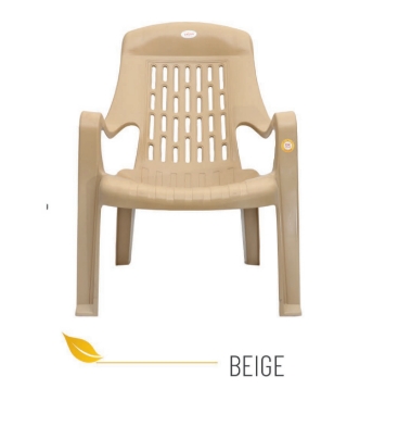 Max Beige Durable Plastic Chair, For Tutions, Home, Feature : Light Weight, Excellent Finishing, Comfortable