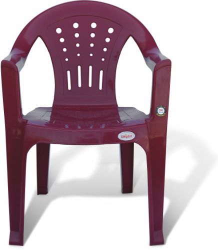 Maxima Red Durable Plastic Chair, Feature : Light Weight, Excellent Finishing, Comfortable