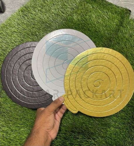 Plain MDF Handle Cake Base Board, Size : 5x5 To 20x20