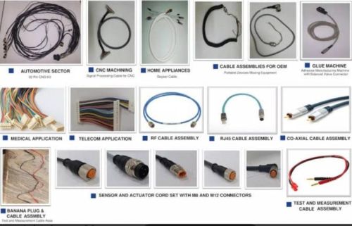 Black Cable Wire Harness, For Indusrial, Inner Material : Copper