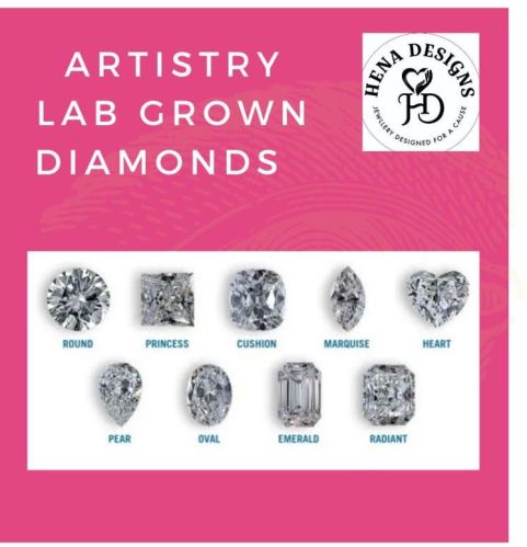 Lab Grown Diamond, Packaging Type : Valvet Box