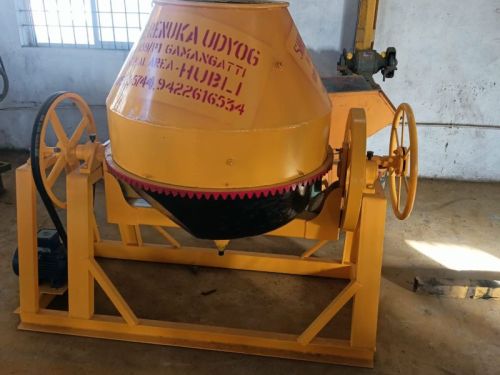 Yellow 3 HP Electric Automatic Concrete Mixer Machine, Certification : CE Certified