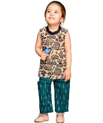 Tiny Bunnies Baby Girls Cotton Clothes Top Pant Set