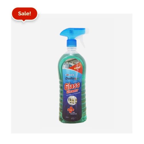 Sky Blue Liquid 1000ml Deftton Glass Cleaner, Packaging Size : 1ltr