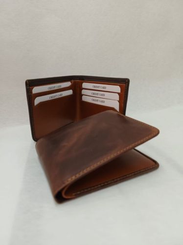 Men's Leather Wallet Unique Model, For Keeping, ID Proof, Gifting, Credit Card, Cash, Personal Use