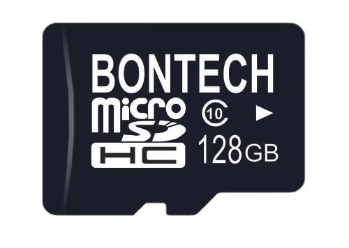 Black Bontech 128 GB Memory Card, Size : Standard