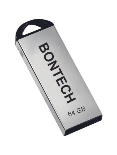 Silver Bontech 64 GB Pen Drive, For Data Storage