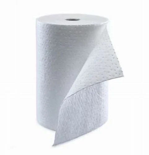 Polypropylene Oil Absorbent Roll, Color : Grey, White, Yellow