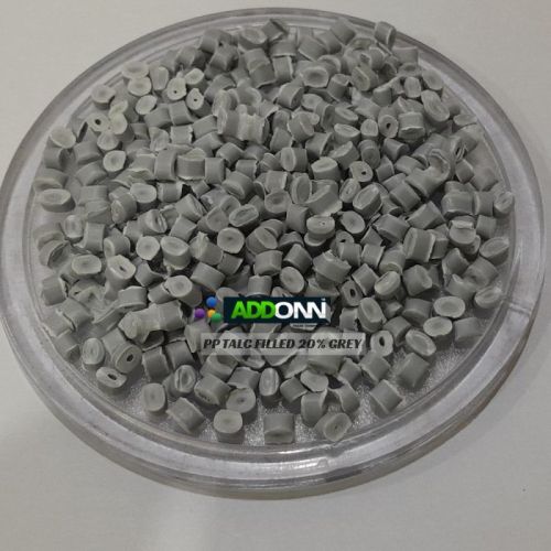 Granules PP TF 20% Grey Plastic Compound, For Injection Moulding, Certification : ROHS