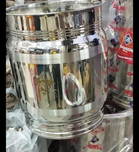 Stainless Steel Lazer Matka Pawali for Home