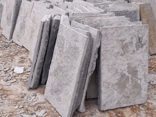 Flammed Finish MME Rough Paving Stone Slab, For Flooring