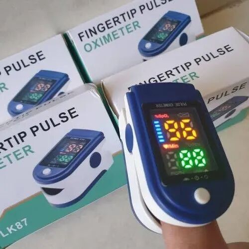 30gms Lk87 Fingertip Pulse Oximeter, Display Type : Dual Color LED