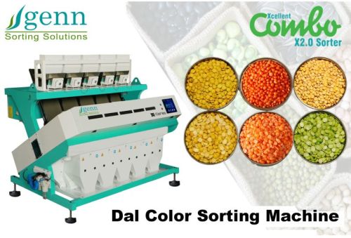 GENN 2000-4000kg Dal Color Sorter Machine, For Food Industry