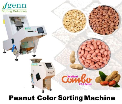 GENN Peanut Color Sorter Machine, Certification : ISO 9001:2015