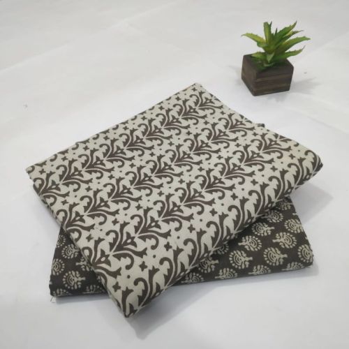 Cotton Kantha Lurex Printed Dress Material, For Making Textile Garments, Technics : Attractive Pattern