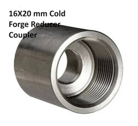 16X20 Mm Cold Forged Reducer Coupler, Packaging Type : Box