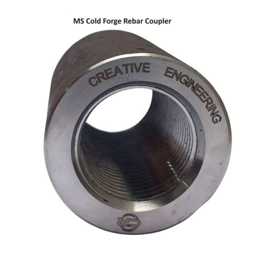 Mild Steel Cold Forged Rebar Coupler, Feature : Corrsion Proof, Fine Finished