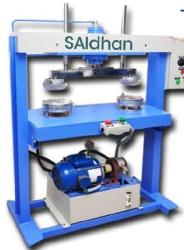 Semi Automatic Metal Paper Plate Making Machine, For Dona, Pattal, Scrubber, Voltage : 220V