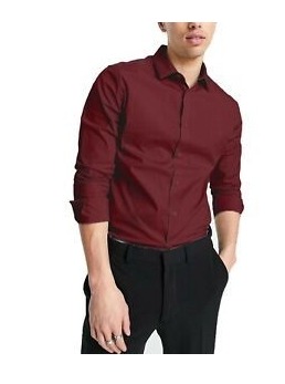 Sunfly Plain Mens Red Shirts, Feature : Eco-Friendly, Anti-Wrinkle, Anti-Shrink