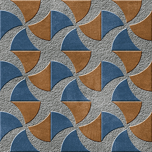 Multicolor 10002 Digital Vitrified Parking Tile, For Outdoor Indoor, Size : 300X300 MM