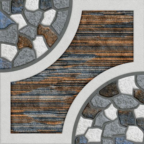 Multicolor 36008 Digital Vitrified Parking Tile, For Outdoor Indoor, Size : 300X300 MM