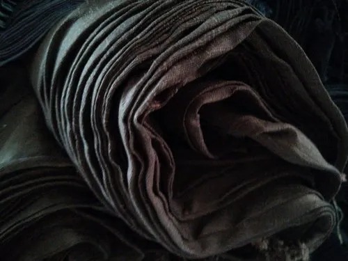 Black Mulberry Silk Fabric