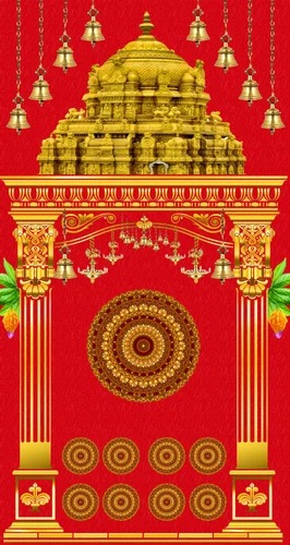 Printed Mandap Fabric