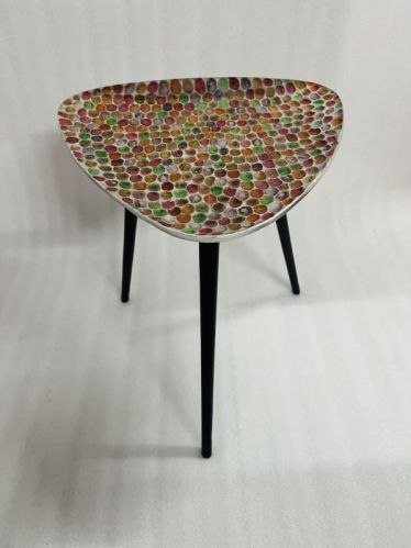 Polished Antique Side Table, For Hotel, Home