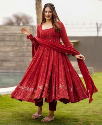 Anarkali Suits, Occasion : Party Wear