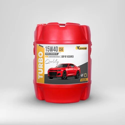 55 Litre Xenon 15W40 Turbo LMV CI 4 Diesel Car Engine Oil