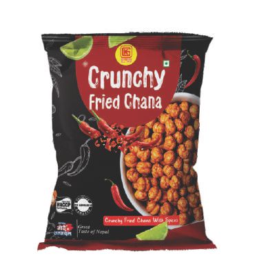Hard Crunchy Fried Chana Namkeen, For Snakcs, Packaging Size : 20g