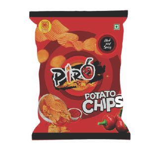 Crunchy Piro Potato Chips, For Snacks, Packaging Size : 11g, 20g, 50g