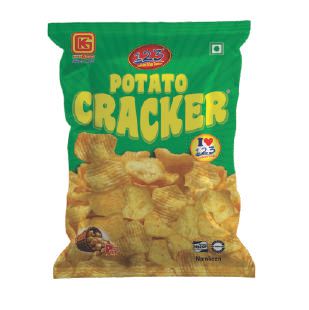 Crunchy Potato Cracker Chips, For Snacks, Packaging Size : 11g, 18g, 45g