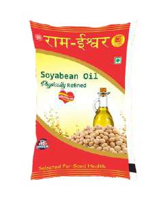 RAM-Ishwar Soybean Oil, For Cooking Use, Packaging Type : Plastic Pouch