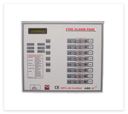 Caramel White 8 Zone Fire Alarm Panels