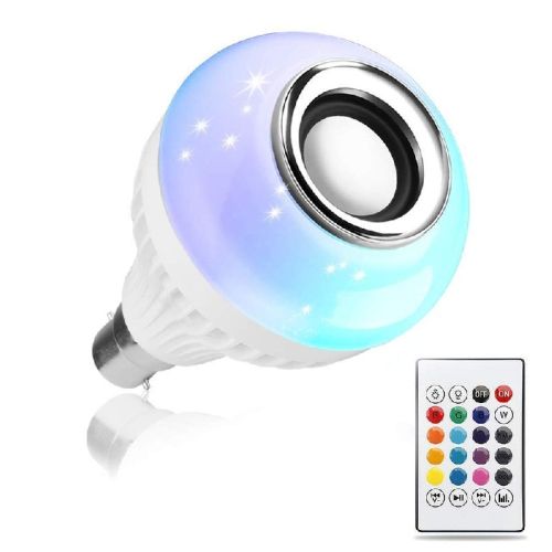 2W-5W Round 110V 7 W LED Music Light Bulb, For Home, Length : 6-8 Inches