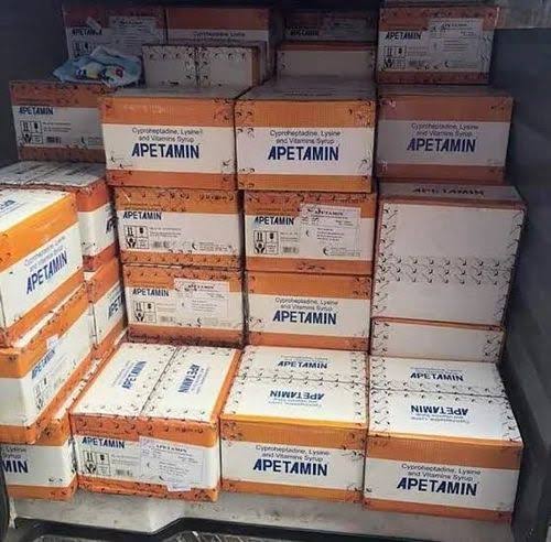 Apetamin Syrup For Health Supplement