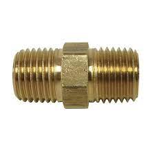 Golden Coated Brass Hex Nipple, Feature : Anti Sealant, Durable, Fine Finished, Rust Proof