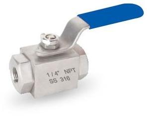 Lever Handle Threaded SS304 Stainless Steel Ball Valve, For Water Fitting