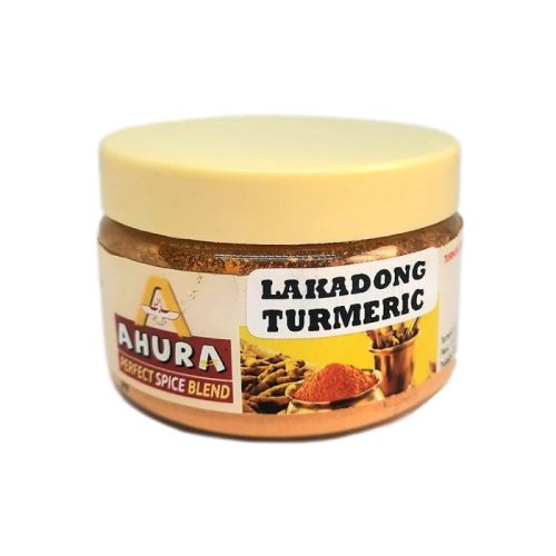 Ahura Natural Lakadong Turmeric Powder, Packaging Size : 50gm